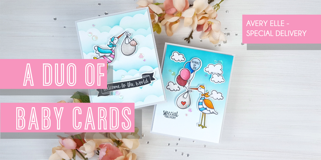 A duo of baby cards
