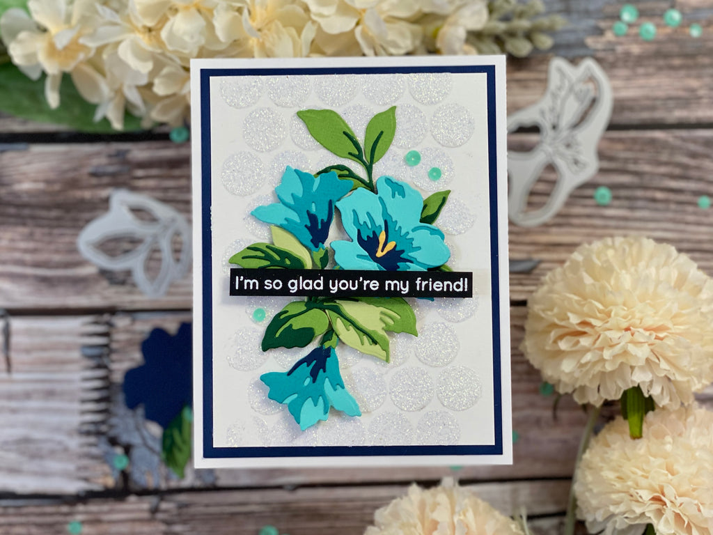 Easy Die Cut Climber Flowers with Altenew