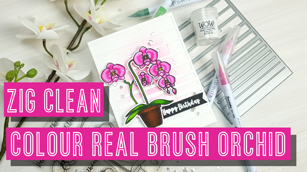 Zig Clean Colour Real Brush Orchid - Avery Elle