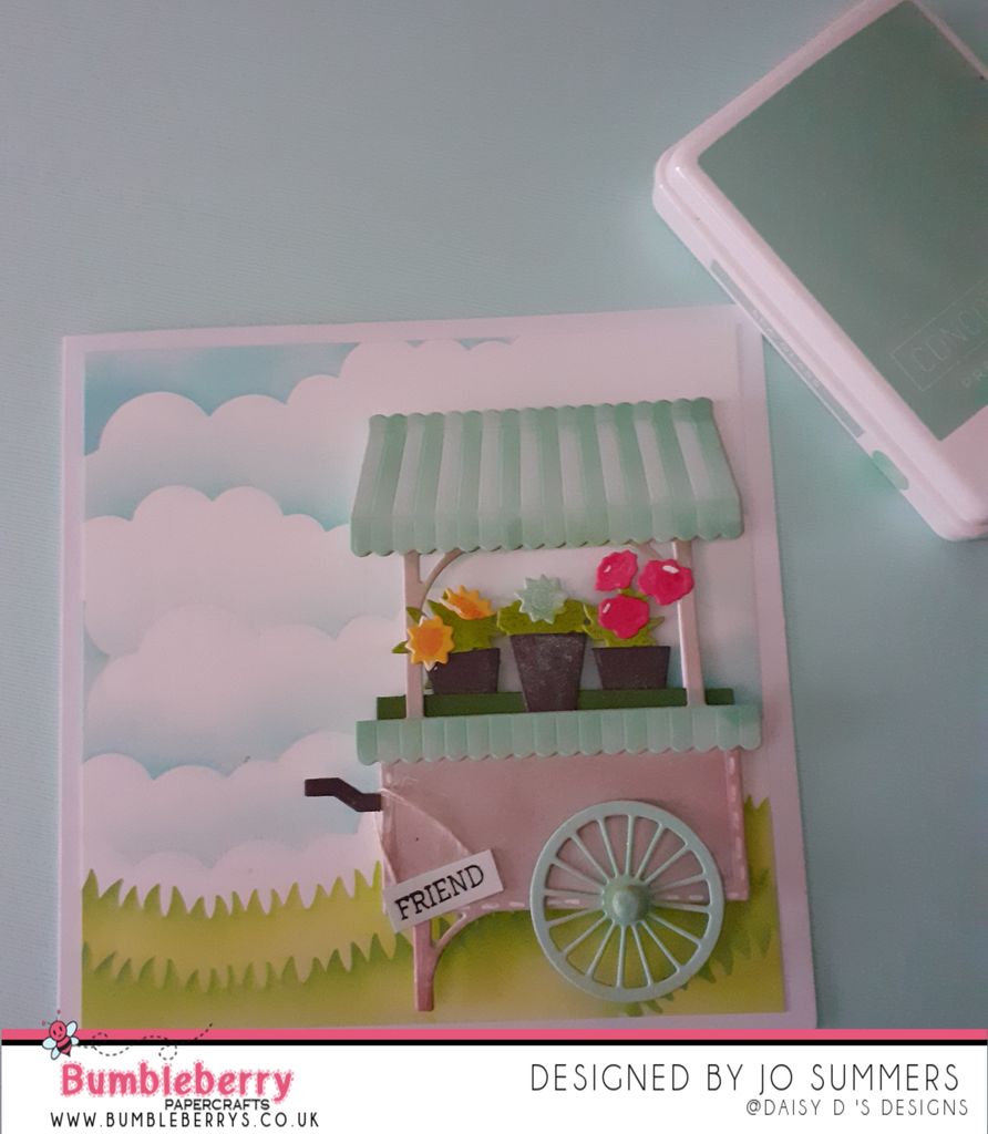 Sometimes Craft Product Bring on Happy Memories & Inspire You!  Working With The Market Cart Builder Die From Honey Bee Stamps.