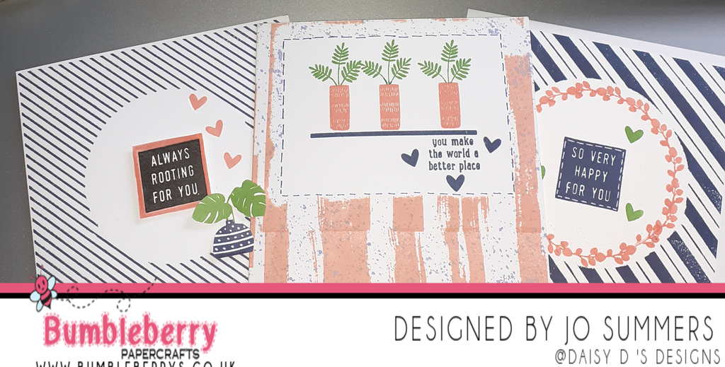 Adapting Your Background Stamps, to create a simple but effective aperture card to your design. (Featuring Concord and 9th, Stamps, and Inks).