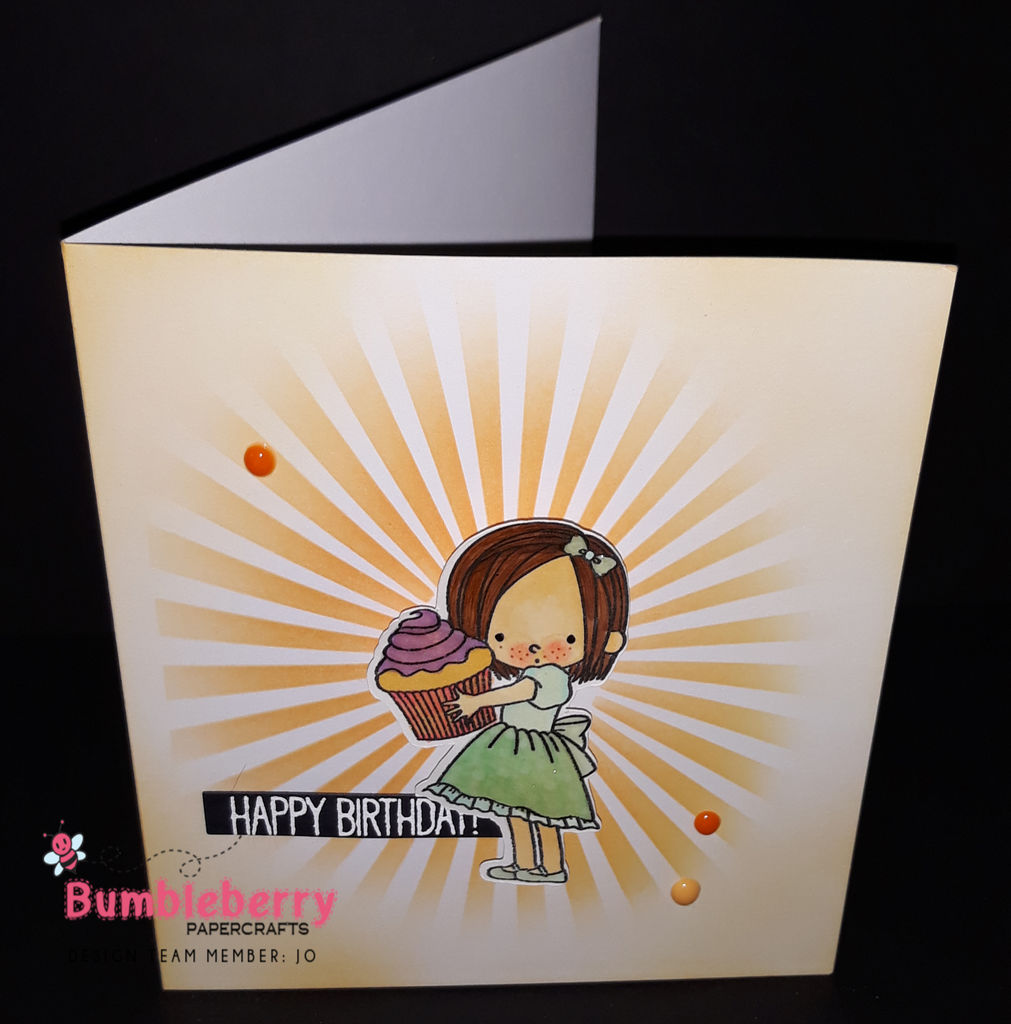 Wibbly Wobbly Interactive Card Using Sweet Birthday Wishes .Plus a bonus card.......