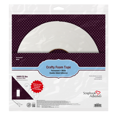 Crafty Foam Tape Roll White - 5"x108'