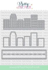 City Buildings Die Set