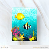 Flourishing Coral Stencil