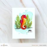 Mini Delight: Graceful Seahorse Stamp & Die Set