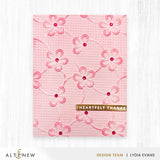 Lace Topped Petals 3D Embossing Folder