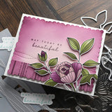 Long Line Roses Stamp Set (6 x 8)