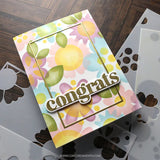 Blissful Blooms Stencil Pack (5 qty; 6 x 9)