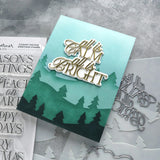 Trees and Forest Stencil Pack (4 qty; 6 x 9)