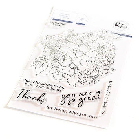 Handpicked Flowers stamp