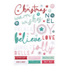 Oh Joyful Day Puffy Stickers*