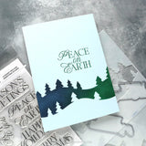 Trees and Forest Stencil Pack (4 qty; 6 x 9)