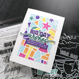 Big Day Birthday Stencil Pack (7 qty; 6 x 9)