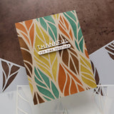 Leaf Flow Stencil Pack (5 qty; 6 x 9)