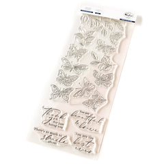 Fluttering Butterflies stamp