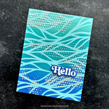 Halftone Texture Stencil Pack (1 qty; 6 x 9)