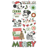 Simple Stories Say Cheese Classic Mouse Christmas - 6x12 Chipboard