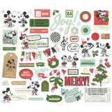 Simple Stories Say Cheese Classic Mouse Christmas - Bits & Pieces