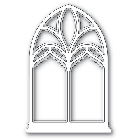 Arched Gothic Cathedral Window