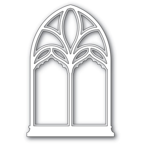 Arched Gothic Cathedral Window