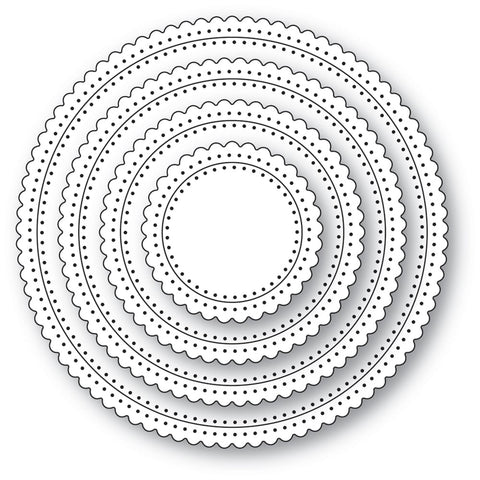 Scallop Pinpoint Rings