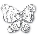 Nordic Floral Butterfly