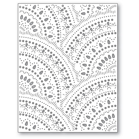 Nordic Lacy Plate