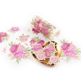 Peony Perfection: Pink washi