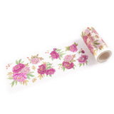 Peony Perfection: Pink washi