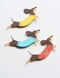 Leaping Dachshund