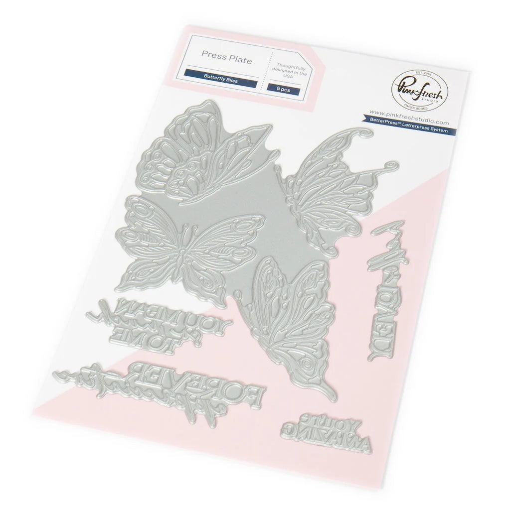Butterfly Bliss Press Plate