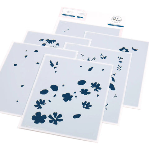 Garden Medley stencil