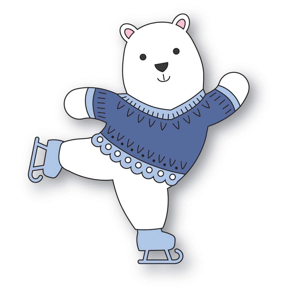 Nordic Skating Bear