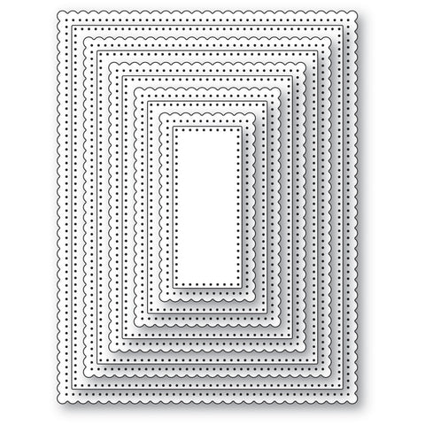 Scalloped Pinpoint Frames