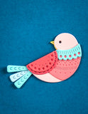 Nordic Nestled Bird