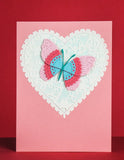 Fringed Heart Frames