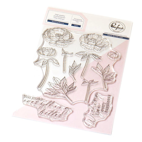Blushing Blooms stamp