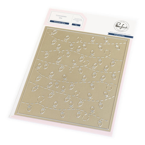 Christmas Lights coverplate die