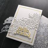 Daphne's Flowers Inlay Dies