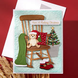 Country Christmas 3D Embossing Folder from the Country Christmas Collection by Annie Williams