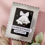 Christmas Sentiments Clear Stamp & Die Set from the All About Christmas Collection by Lisa Horton