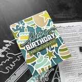 Big Day Birthday Stencil Pack (7 qty; 6 x 9)