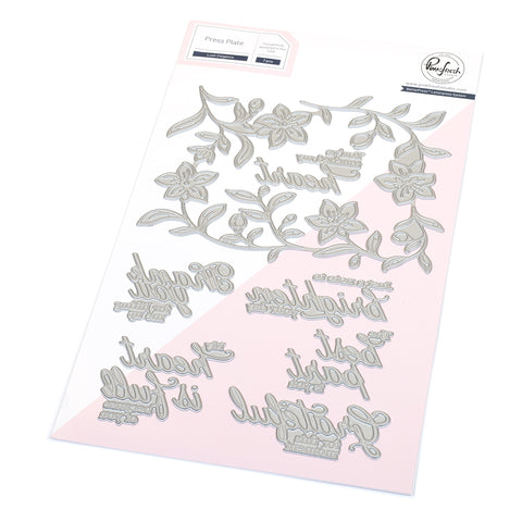 Lush Elegance Press Plate