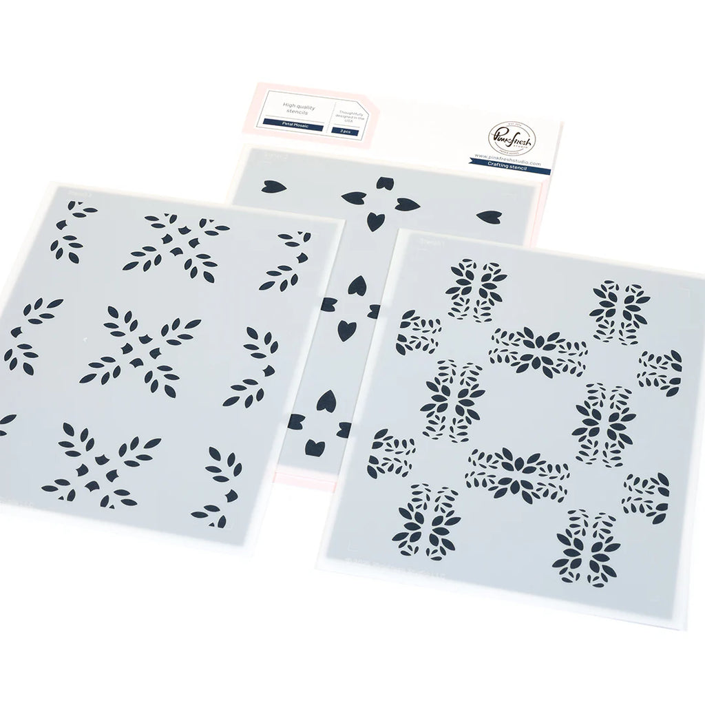 Petal Mosaic Stencil