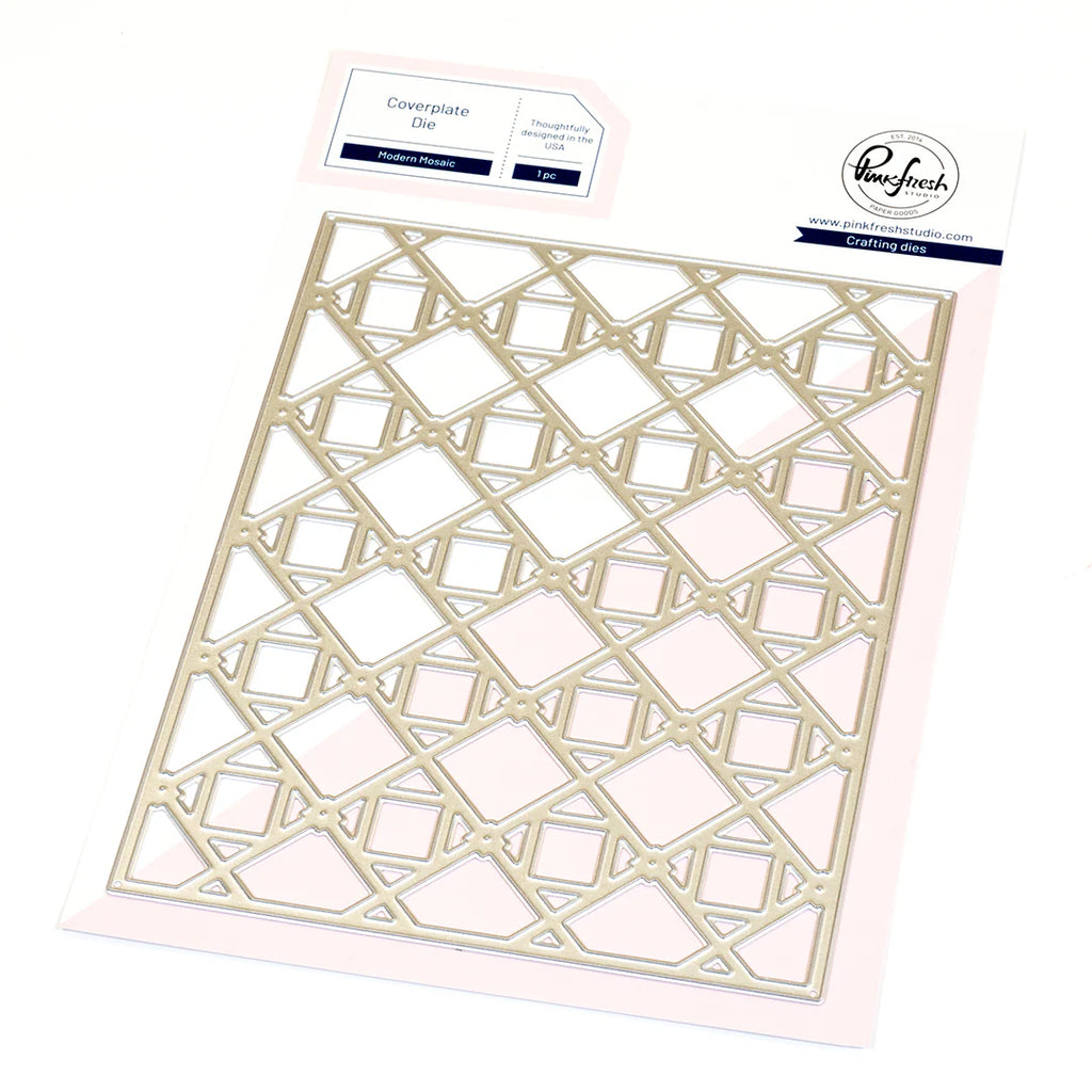 Modern Mosaic Coverplate Die