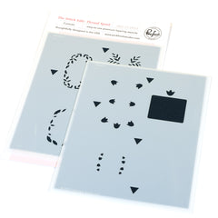 The Stitch Edit: Thread Spool stencil
