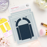 Arched Elegance Stencil