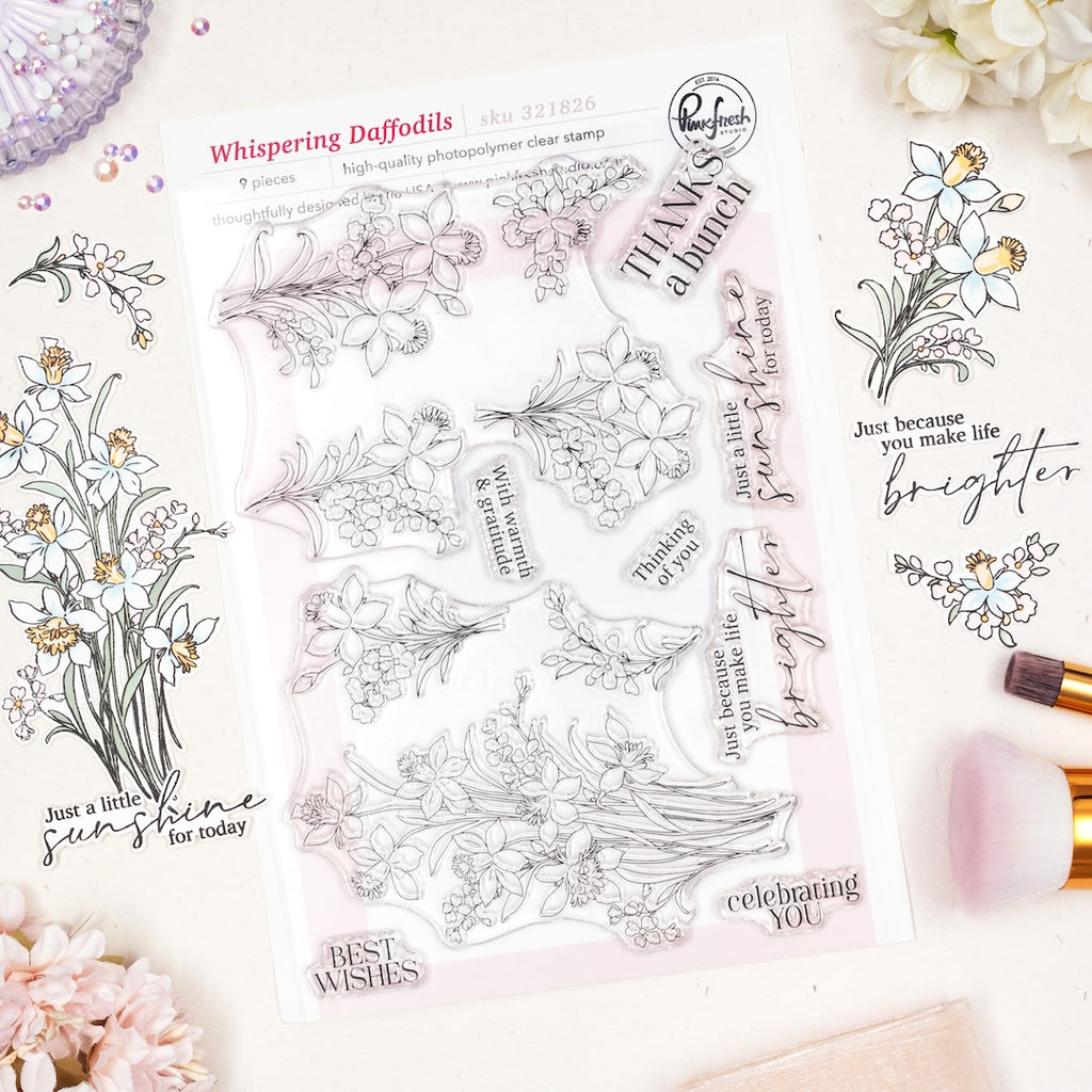 Whispering Daffodils Stamp
