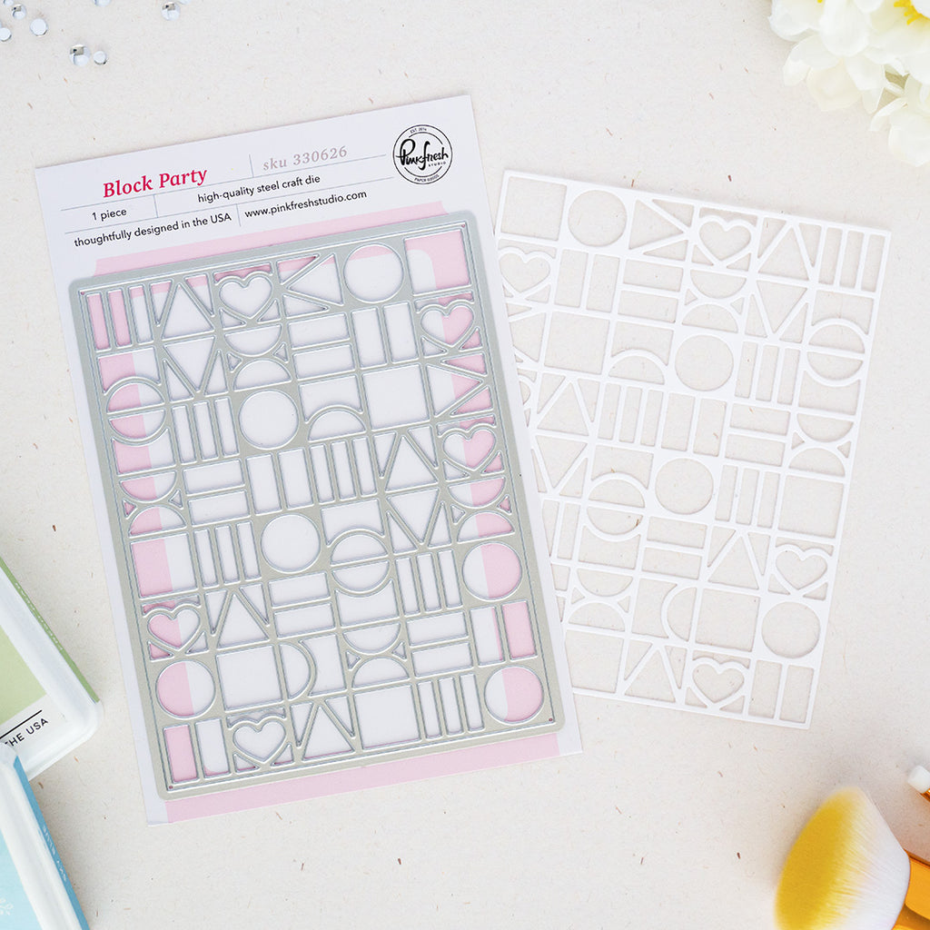 Block Party coverplate Die